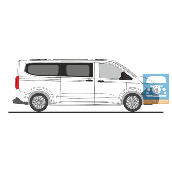 Rietze VW e-Transporter T7 Bus langer Radstand 1:87
