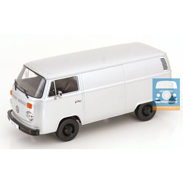 KKScale VW T2bKasten silber 1/18