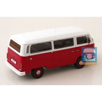 KKScale VW T2b Kombi rot/weiß 1/18