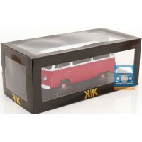 KKScale VW T2b Kombi rot/weiß 1/18