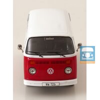 KKScale VW T2b Kombi rot/weiß 1/18