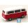 KKScale VW T2b Kombi rood/wit met Fuchs-velgen 1/18