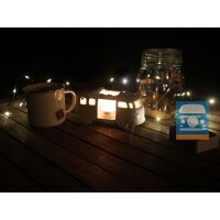 VW T1 Bulli Bus Teelicht Keramik 1:28