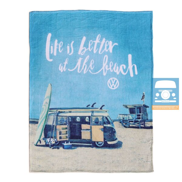 VW Fleecedecke "Surf"