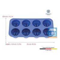 VW-Logo Eiswürfelform
