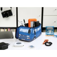 VW T3 Bus 3D Neopren-Universaltasche blau