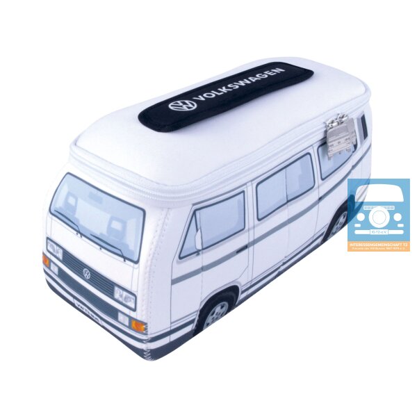 VW T3 Bus 3D Neopren-Universaltasche weiß
