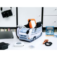 VW T3 Bus 3D Neopren-Universaltasche weiß