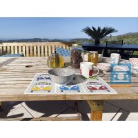 VW T1 Bulli Bus abwaschbare Tischsets (4er Set)