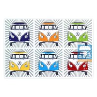 VW T1 Bulli Bus abwaschbare Tischsets (4er Set)