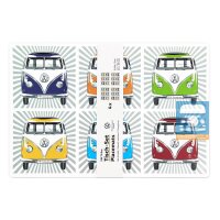 VW T1 Bulli Bus abwaschbare Tischsets (4er Set)