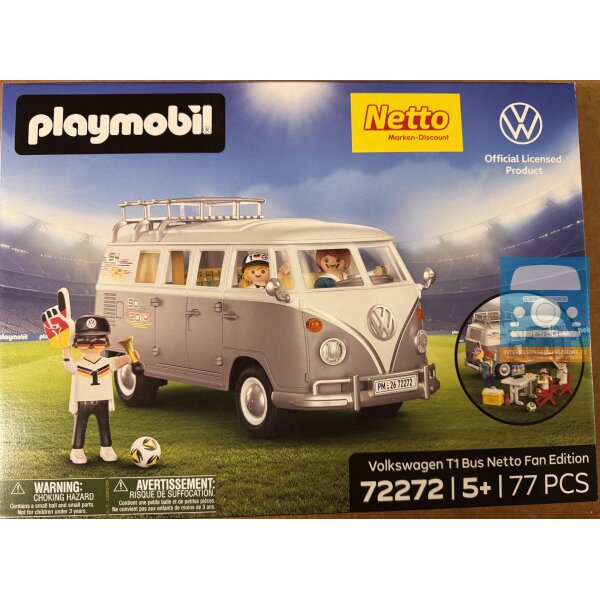 Playmobil 72272 VW T1 Fan Edition 2026 NETTO