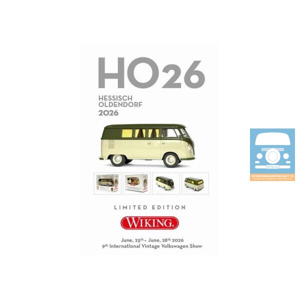 Wiking VW T1 Kombi "HO26"