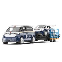 Siku 2569 VW ID. Buzz mit Porsche 911 GT3 RS