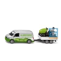 Siku 2005 VW T6 mit Rasentraktor
