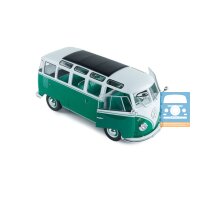 Solido 1/18 1962 Volkswagen Samba, grün/weiß