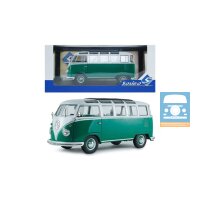 Solido 1/18 1962 Volkswagen Samba, grün/weiß