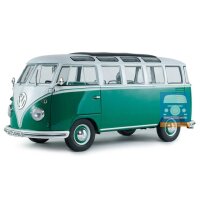 Solido 1/18 1962 Volkswagen Samba, grün/weiß