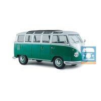 Solido 1/18 1962 Volkswagen Samba, grün/weiß