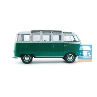 Solido 1/18 1962 Volkswagen Samba, grün/weiß