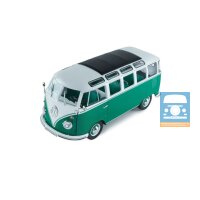 Solido 1/18 1962 Volkswagen Samba, grün/weiß
