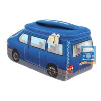 VW T4 Bulli Bus 3D Neopren Universaltasche blau