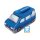VW T4 Bulli Bus 3D Neopren Universaltasche blau