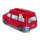 VW T4 Bulli Bus 3D Neopren Universaltasche rot