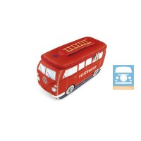 VW T1 Bulli Bus 3D Neopren Mäppchen - Klein "Feuerwehr"