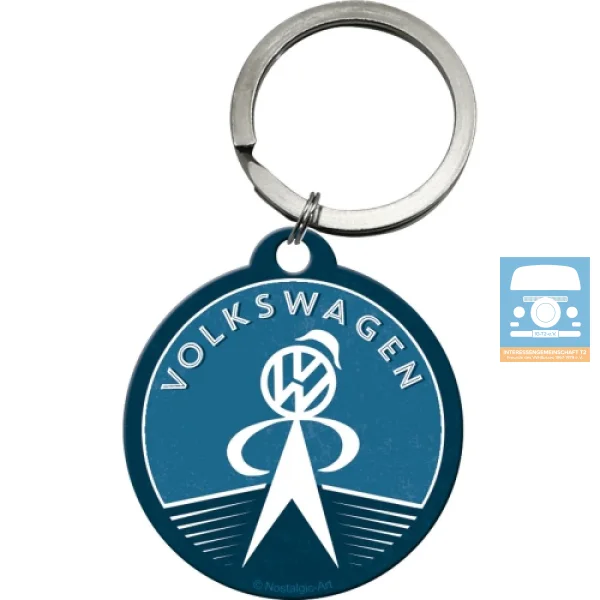 Schlüsselanhänger Volkswagen Ø 4cm "VW Männchen"