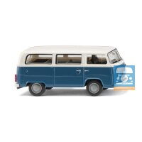 Wiking 031806 VW T2b Bus - blaugrau/weiß