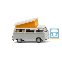 Wiking 031808 VW T2b Campingbus - lichtgrau