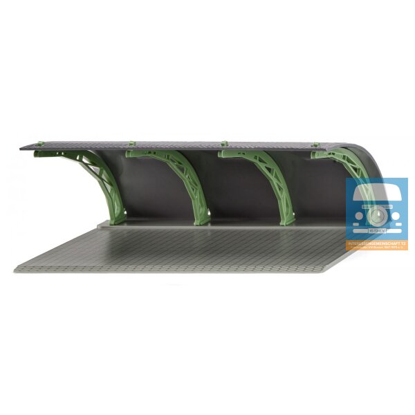 Wiking 115003 Parkhalle - betongrau