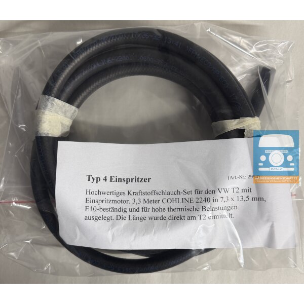 VW T2 Kraftstoffschlauch-Set Einspritzer – COHLINE 2240 – 3,3 m